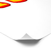 かわいいアートワークデザイン「SURVIVER」。買今 ポスター (コーナー)