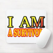 かわいいアートワークデザイン「SURVIVER」。買今 マウスパッド (マウス)