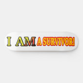 かわいいアートワークデザイン「SURVIVER」。買 スケートボード (横)