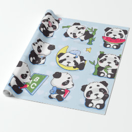 かわいいアート&収集品、プリント、デジタルプリント ラッピングペーパー