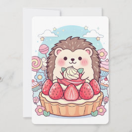 かわいいアート 招待状
