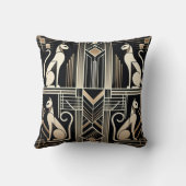 かわいいアールスタイル猫 クッション (裏面)