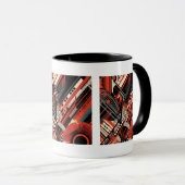 かわいいアールデコ好き マグカップ (正面右)