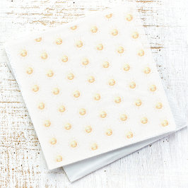 かわいいイエローウォーターカラーサンシャインボーお洒落ホ スタンダードカクテルナプキン