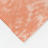 かわいいイエローグリーンオレンジフクロウパーソナライズされた フリースブランケット (角)