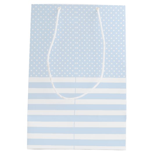 かわいいイエローディノウィズハッピースターズホテル誕生日の好意 ミディアムペーパーバッグ (裏面)