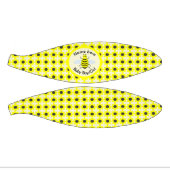 かわいいイエローベビービージェンダーリビールニュートラルカスタム ミニバスケットボール (パネル)