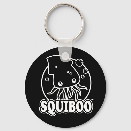 かわいいイカのキーチェーン キーホルダー (正面)