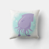 かわいいイカ装飾用クッション クッション (裏面)