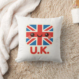 かわいいイギリス国旗 – かわいいイギリスデザイン クッション