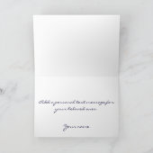 かわいいイスラム教アラビア・ラマダン・カレームの挨拶状 カード (内部)