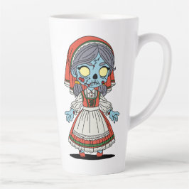 かわいいイタリアのゾンビ カフェラテマグ
