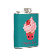 かわいいイチゴのカップケーキ フラスク (右)