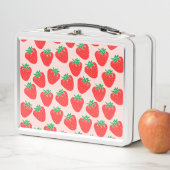 かわいいイチゴの弁当箱 メタルランチボックス (インサイチュ)