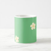 かわいいイチゴの花柄のコーヒーマグ コーヒーマグカップ (中央)