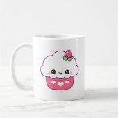 かわいいイチゴカップケーキ コーヒーマグカップ (左)