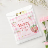 かわいいイチゴデイジーベリーファーストフォトブリッズデイ フェイバーバッグ (封をした状態)