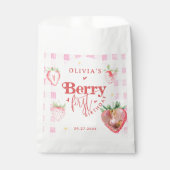かわいいイチゴデイジーベリーファーストフォトブリッズデイ フェイバーバッグ (正面)