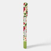 かわいいイチゴデザインと名前をカスタムする Case-Mate iPhoneケース (裏面 / 右)