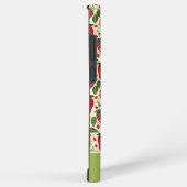 かわいいイチゴデザインと名前をカスタムする SAMSUNG GALAXYケース (右側面)