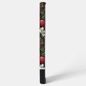 かわいいイチゴデザインと名前をカスタムする SAMSUNG GALAXYケース (左側面)