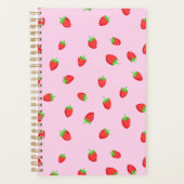 かわいいイチゴプランナー プランナー手帳 (正面)