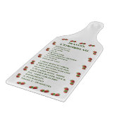 かわいいイチゴレシピ カッティングボード (角)