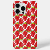 かわいいイチゴ柄のエステティック Case-Mate iPhoneケース (裏面)
