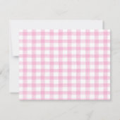 かわいいイチゴ誕生日ありがとう サンキューカード (裏面)