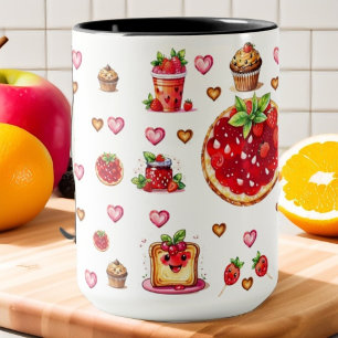 かわいいイチゴ💗🍓🥨 マグカップ