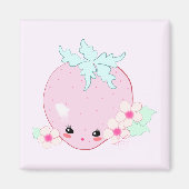 かわいいイチゴ マグネット (正面)