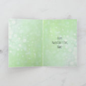 かわいいイチャイチャキツネの駒 | バレンタインデーおめでとう カード (内部)