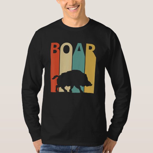 かわいいイノシシ Tシャツ (正面)