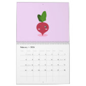 かわいいイラストカレンダー カレンダー (2月 2026)