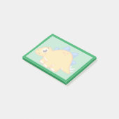 かわいいイラストレーションのステゴサウルス。 ポストイット (アングル)