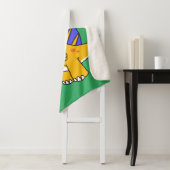 かわいいイラストレーションのスピノサウルス。2 シェルパブランケット (インサイチュ)