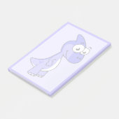 かわいいイラストレーションのパラショロフォス恐竜。2 ポストイット (アングル)