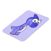 かわいいイラストレーションのパラショロフォス恐竜。2 マグネット (左側)