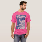 かわいいイラストレーションの田貫 Tシャツ (正面フル)