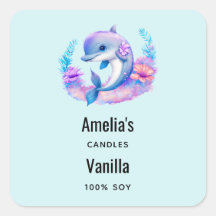 かわいいイルカ海の生き物キャンドルビジネス