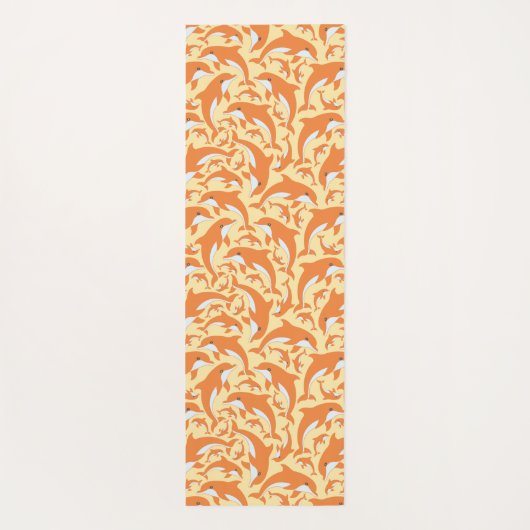 かわいいイルカ ヨガマット (裏面)