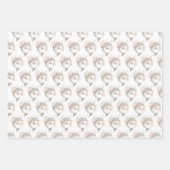 かわいいイルカ ラッピングペーパーシート (正面)