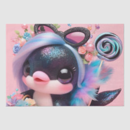 かわいいイルカ 薄葉紙