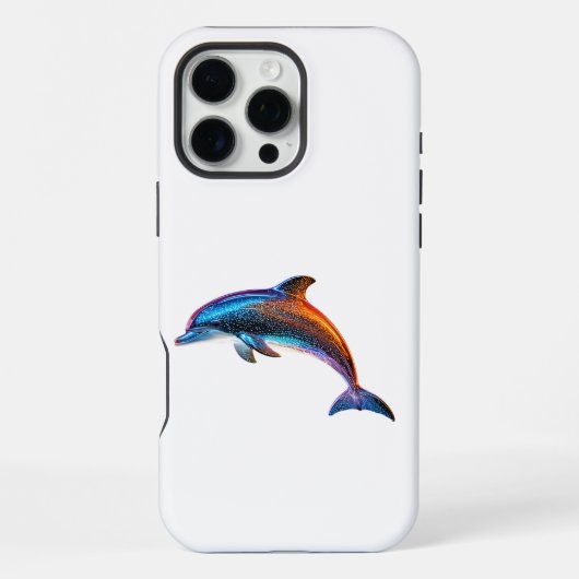 かわいいイルカ iPhoneケース (裏面)