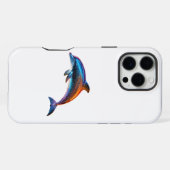 かわいいイルカ iPhoneケース (裏面横)