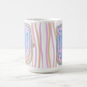 かわいいイワシの芸術 コーヒーマグカップ (中央)