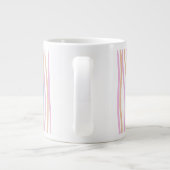 かわいいイワシの芸術 ジャンボコーヒーマグカップ (裏面)