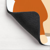 かわいいイングリッシュブルドッグベビー服 マウスパッド (コーナー)