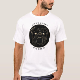 かわいいイングリッシュ・ブルドッグ Tシャツ