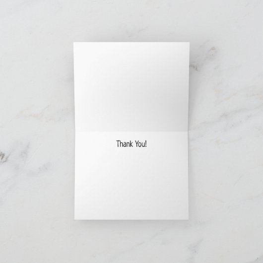 かわいいイースタンブルーバードのカップル感謝カード サンキューカード (内部)
